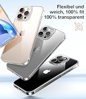 TORRAS Crystal Clear für iPhone 16 Pro Hülle Transparent – Ansicht 9