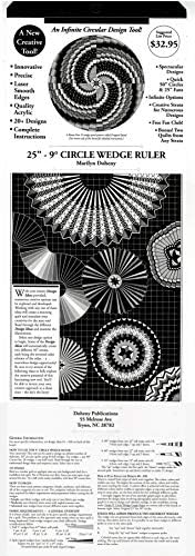 Amazon Com 25 9 Degree Circle Wedge Ruler