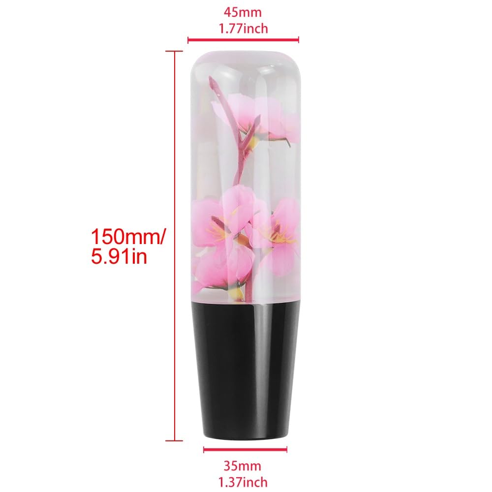 SAKURA Crystal S Clip THBT ライトピンク Amazon.com: Universal JDM Clear Crystal Pink Real Sakura
