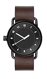 TID no. 1 Watch - Black/Walnut Leather Watch