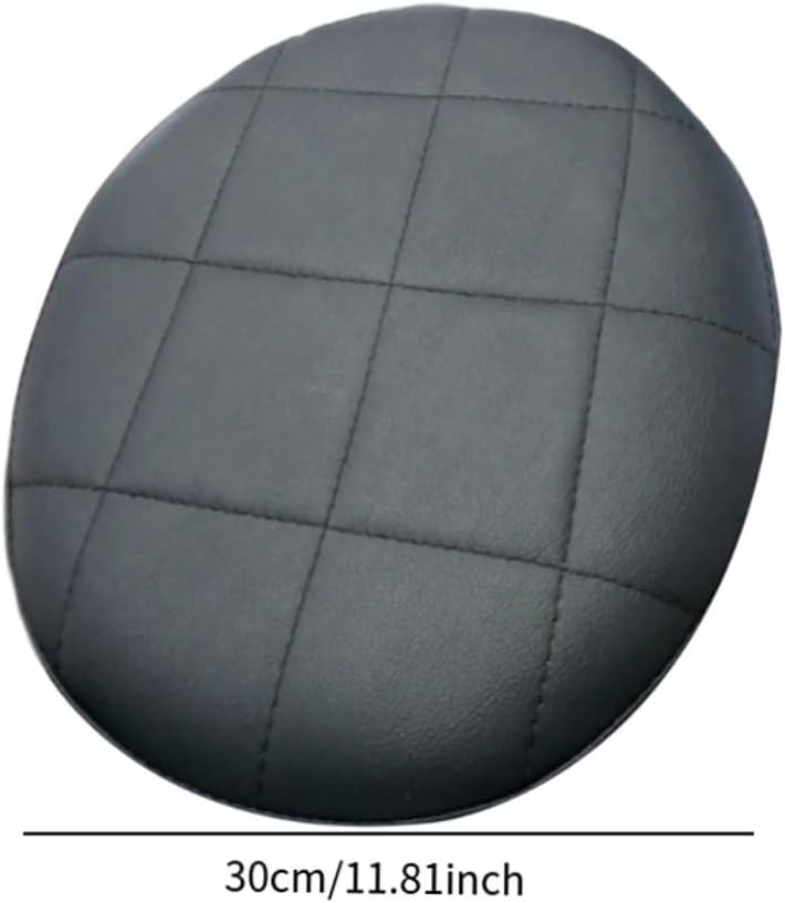 Round Bar Stool Seat Cushion Seat Leather Cover for Salon Barber Shop