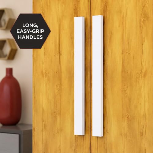 Image of Bniture 2 Door Wooden Wardrobe for Bedroom | Almirah for Clothes with 4 Shelves, Engineered Wood Wardrobe for Clothes | Cupboard for Bedroom (46D x 80W x 182H CM) | 3 Years Warranty (Giant Wood)