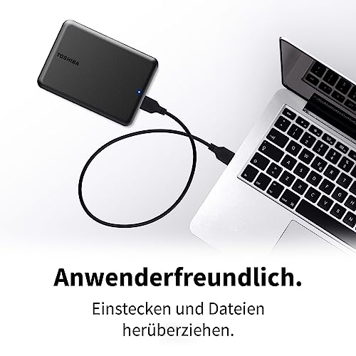 image for Toshiba Canvio Partner 1TB Portable 2.5’’ External Hard Drive, USB