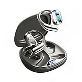 オープンイヤー イヤホン bluetooth ワイヤレスイヤホン OWS イヤホン 耳掛け式 迫力ある 長時間音楽再生 生活防水 タッチボタン マイク付き 通勤通学出張用