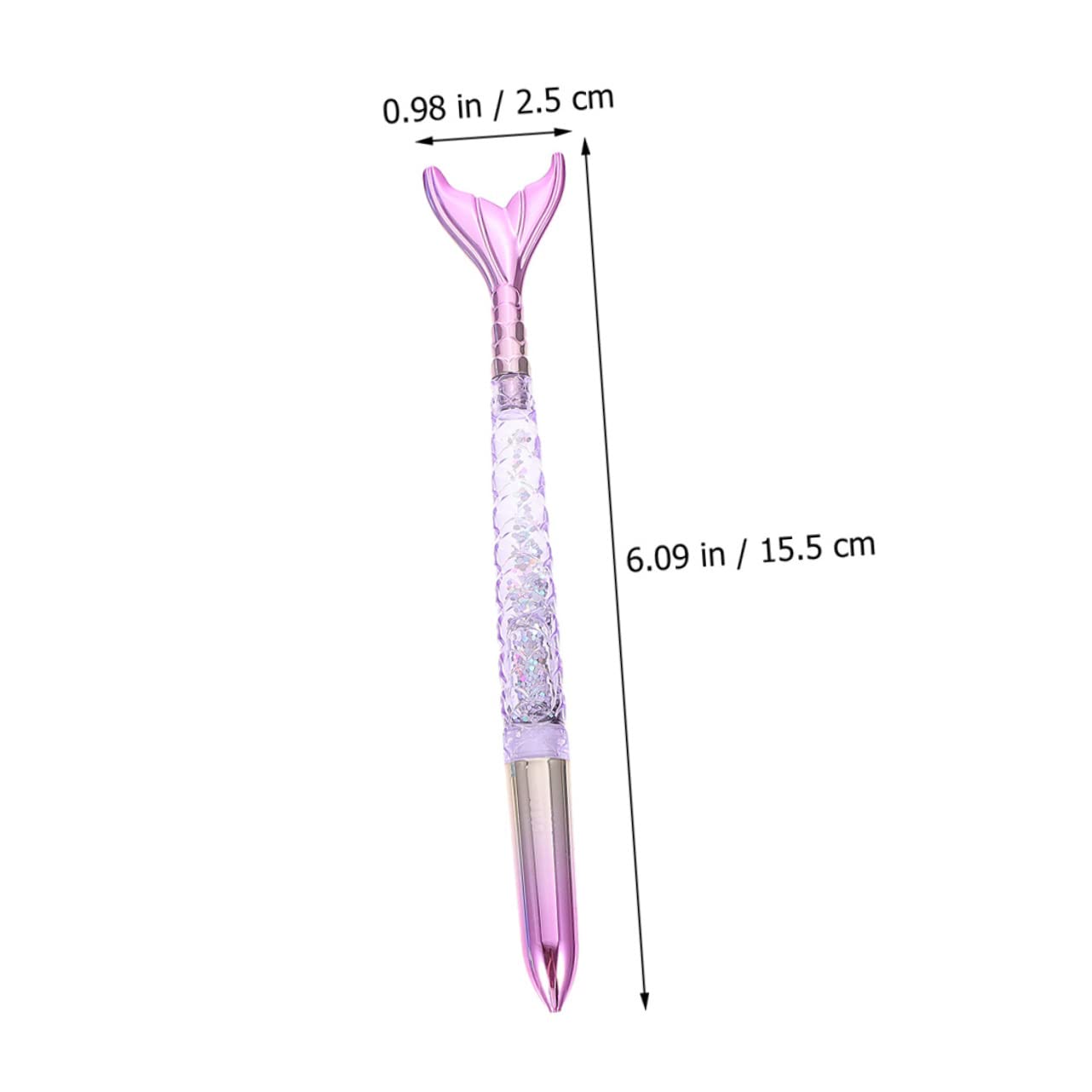 STOBOK 3ensembles Stylo Forme De Sirène Lot De Stylos Créatifs Fournitures Scolaires Amusantes Pour Étudiants Et Écriture