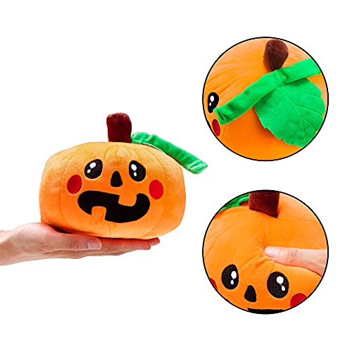 Joyin Halloween Stuffed Plush Toys Set, 3 Pack Halloween Stuffed Plush Dolls(Ghost, Pumpkin & Bat), Best Gift Suitable For Party Favors, Exchange, Carnival Game Prizes #TOP5