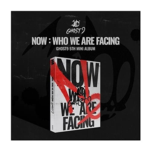 GHOST9 NOW : Who we are facing 5th Mini Album Contents+Poster+Message PhotoCard SET+Tracking Kpop Sealed