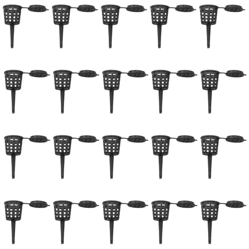 SQXBK 20PCS Plastic Portable Root Fertiliser Box Lid