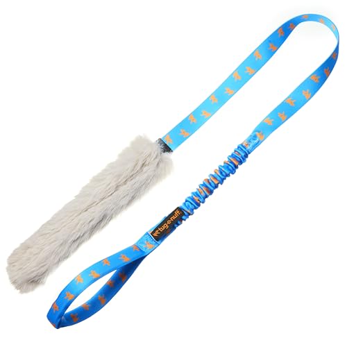 Tug-E-Nuff Giocattolo durevole per cani da rimorchiatore (modello blu reale) Tug-E-Nuff Giocattolo durevole per cani da rimorchiatore (modello blu reale)