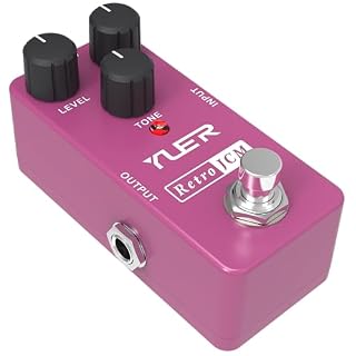 Retro JCM, Guitar Effects Pedal, Mini Single Type, True Bypass, DC 9V, for Electric Guitar and Bass - Les Beatles, Paul McCartney, John Lennon, RIngo Starr, George Harrison