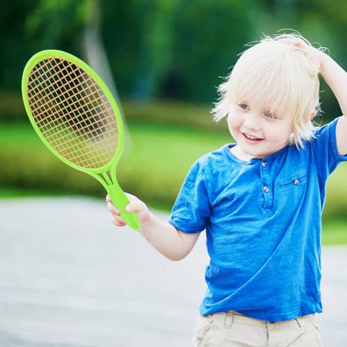 Raqueta de tenis Abaodam con pelotas para exterior miniatura 4
