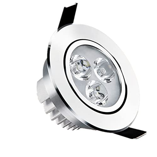 Small 3W Led Spot Light Fixtures Recessed Ceiling Light Downlight Recessed Lamps For Home Cabinet Living Room Background Wall Energy Saving Bull's Eye Light Interesting