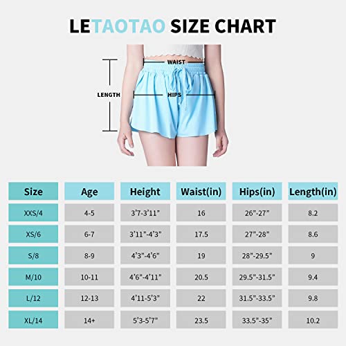 Flowy Shorts Girls Butterfly Shorts Girls Preppy Clothes Athletic Shorts For Kids Toddler Youth With Liner 2-In-1 Running,Active #TOP5