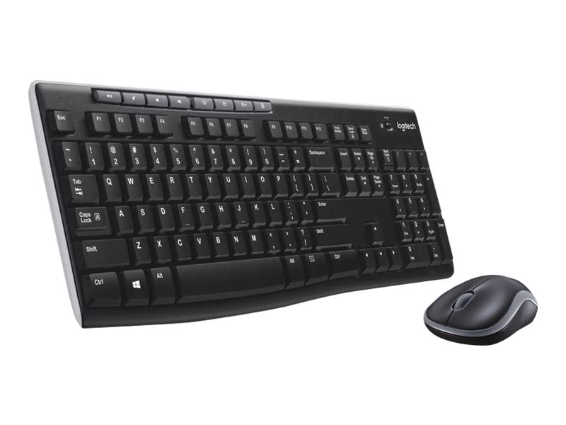 Combo Tastiera E Mouse Wireless Logitech MK270 - Layout US QWERTY - Nero - Fino A 36 Mesi Di Batteria - Foto 7