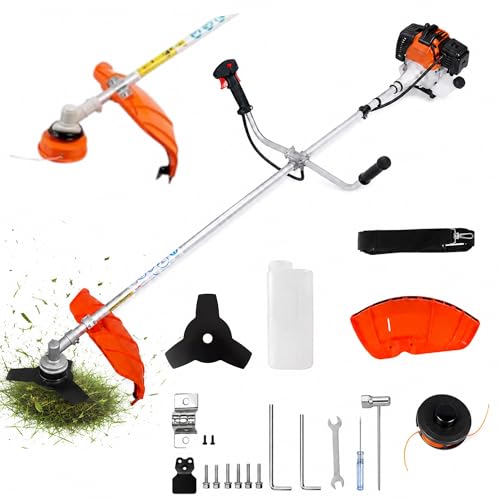 Decespugliatore a Scoppio Professionale 52cc 2 Tempi - Sistema ANTIVIBRANTE