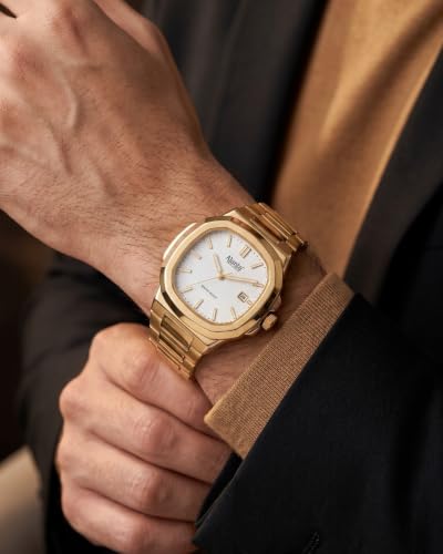Image of Ajanta Quartz Astera Dial Stainless Steel Date Display Watch for Men