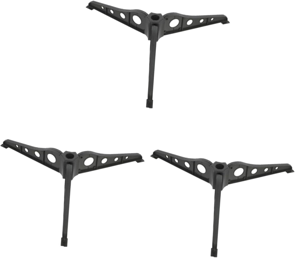 PRETYZOOM 3pcs Artificial Christmas Tree Stand Sturdy Base Support for Holiday Decorations Xmas Tree Holder for Parties and Home Use