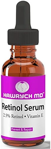 HAWRYCH MD Retinol Serum The Best Anti Aging Serum Diminishes Lines and Wrinkles with Vitamin E (1 oz)