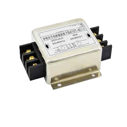 Filtro de Potencia YB410T-40A de 220V contra interferencias para servomotor 2