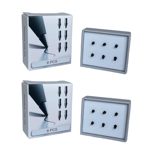 Puntas de repuesto para bolígrafo de recambio original compatibles con lápiz digital pack 6 y 12