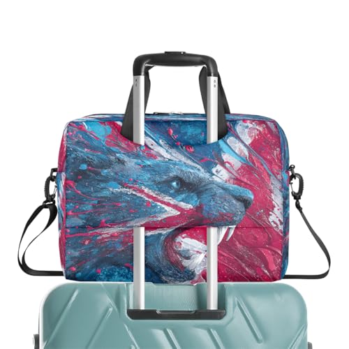 Maletín para Laptop 15.6-16 pulg Rojo y Azul resistente al agua miniatura 7