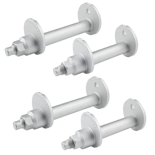 MEMOEO Lower Control Arm Camber Adjusting Camber Bolt Kit 48409-34030 48409-34020 Compatible with Toyota 2001-2007 Sequoia,2000-2006 Tundra,Front Alignment Camber Toe Adjustment Bolts,4Pcs