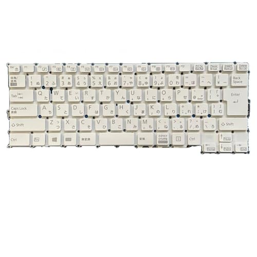 �����p FOR Fujitsu �x�m�� LifeBook U9413/N FMVU660AFP FMVU66024 �Ή��L�[�{�[�h���{�� (�z���C�g)