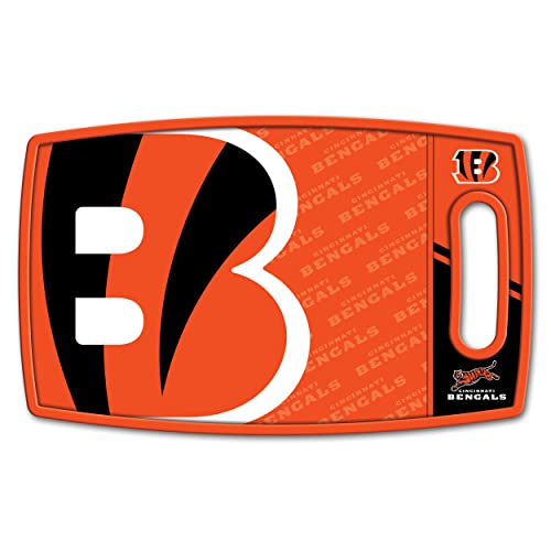 Image of YouTheFan NFL Cincinnati Bengals Logo Series Cutting Board