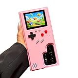 ERAKOLE Game Phone Case for Samsung Galaxy S10, Nostalgic Game Case for Samsung Retro Playable Gaming Design, Shockproof Classic Creative Funny, Pink