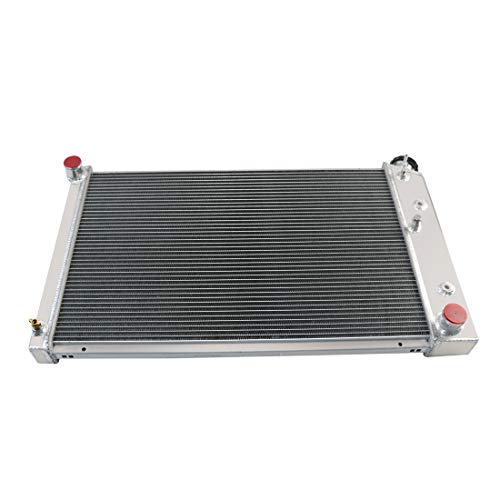 CoolingSky 4 Row Full Aluminum Radiator for 1973-1991 GMC Chevy C/K 10 20 30 Series Truck Suburban Jimmy Blazer & Multiple GM Cars