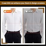 TORMEN Chemise élastique Ceinture de séjour, Chemise Stay Ceintures Porte-shirt Tucker, Bande élastique réglable Non-Show, Ceintre antidérapant pour chemises cousues - Entreprises & Utilisation occasionnelle pour les hommes (noir)=Ceintures réglables élastiques, clip antidérapant