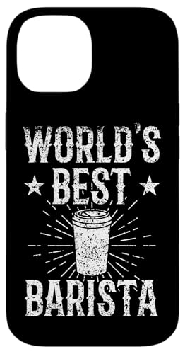 World's Best バリスタコーヒーメーカー バリスタ エスプレッソコーヒー スマホケース iPhone 14 用