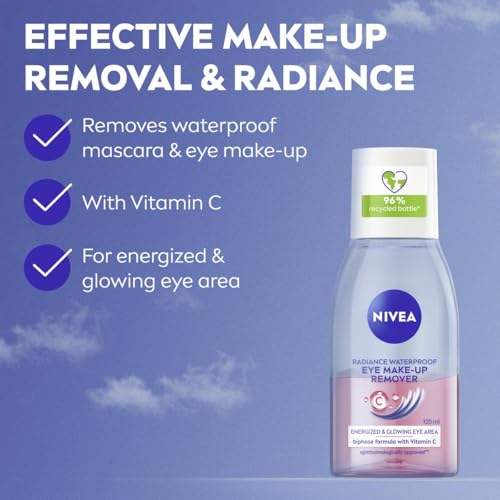 Nivea Stralend Waterproof Oogreiniger – Vitamine C – 125 ml - View 2