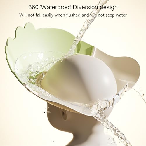 Image of Baby Shower Cap Shield, Shower Cap for Kids, Visor Hat for Eye and Ear Protection for 0-9 Years Old Children,Cute Crocodile Shape Makes The Baby Bath More Fun (Yellow)