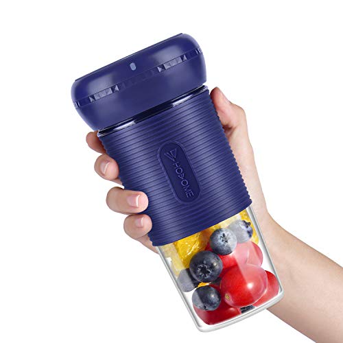 Portable Blender, Hosome Cordless Personal Blender Shakes and Smoothies, Single Serve Mini Mixer