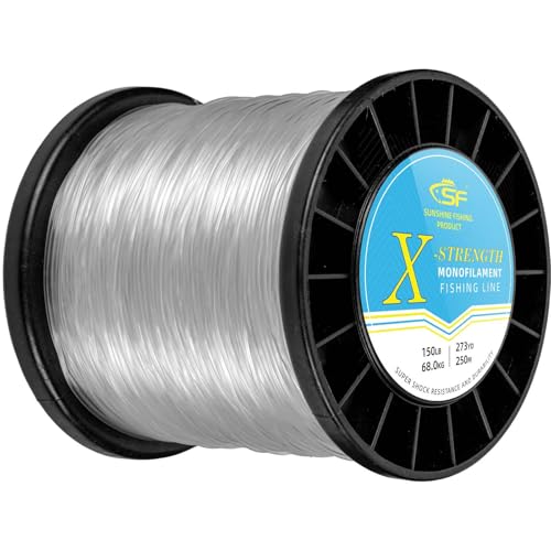 Image of SF Monofilament Fishing Line Premium Spool X-Strong Mono Nylon Material Leader Line for Saltwater Freshwater 8 /10 /12 /15 /20 /25 /30 /40 /50 /60 /80 /100LB