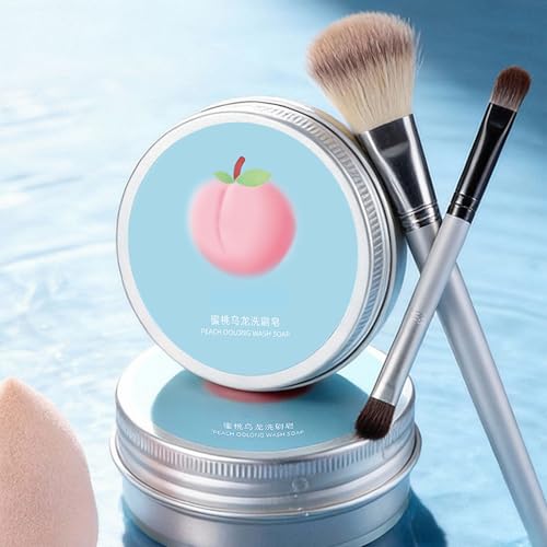 Duqulle Limpiador Para Brochas De Maquillaje | Jabón de Limpieza para Esponjas de 40g - Limpiador De Esponjas De Maquillaje - Para Viaje Hogar Salon Y Rutina Diaria - imagen 4
