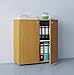 Produktbild VCM Büroschrank Aktenschrank Bücherregal Universal Ordner Schrank Regal Buche 70 x 70 x 39 cm "Vandol Mini"