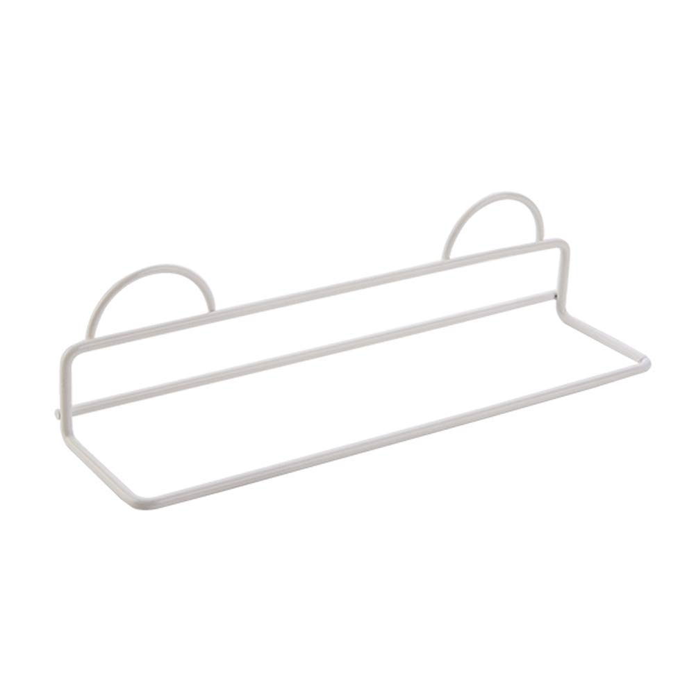 INDIAN DECOR 281706 Shoes Rack Organizer Wall Mounted Storage Shelf Shoe Holder Single Rack Metal Storage Organizer for Slippers Bathroom Door Set of 2 2