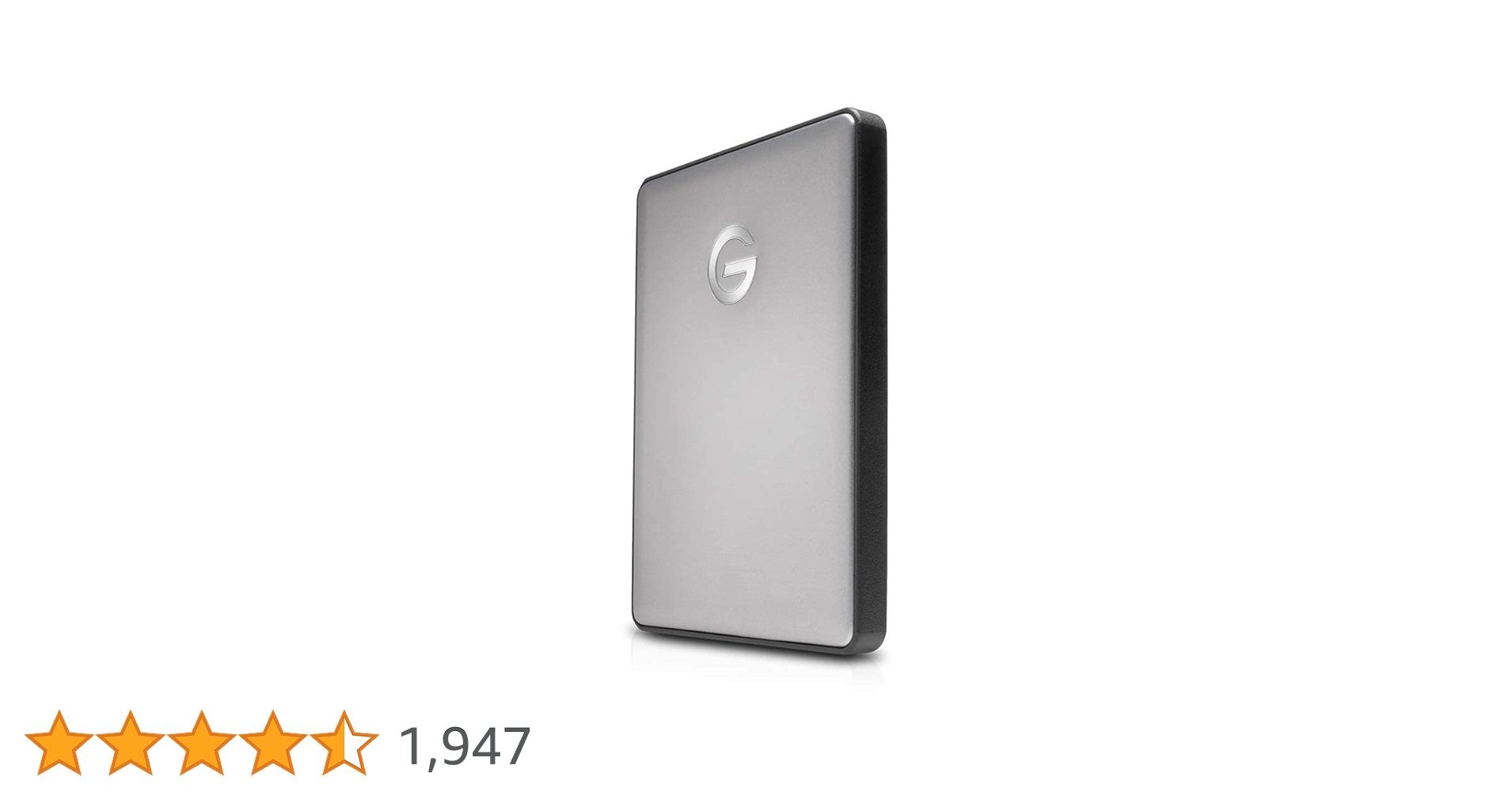 Amazon | G-Technology ポータブルHDD 1TB スぺースグレイ G-DRIVE