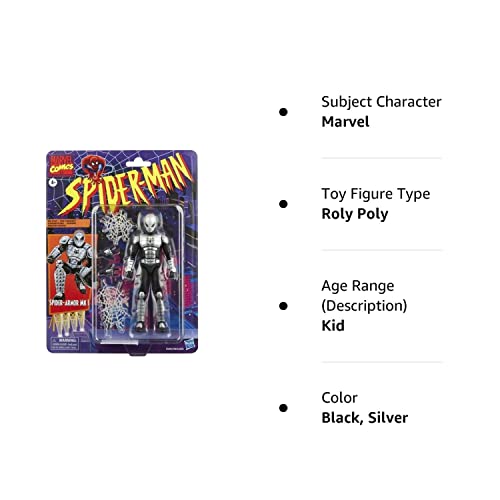 Marvel Legends Retro Vintage Collection 6" Figure Spider-Man & X-Men (Spider Armor Mk1) #TOP3