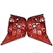 Azoeparts 2X Rear Brake Stop Tail Light Lamp for Volkswagen Golf MK4 1998-2002 (Smoked)