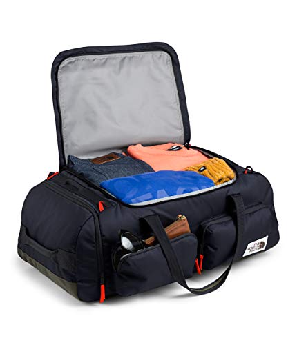 The North Face Berkeley Duffel—L, Aviator Navy Light Heather/New Taupe Green, OS