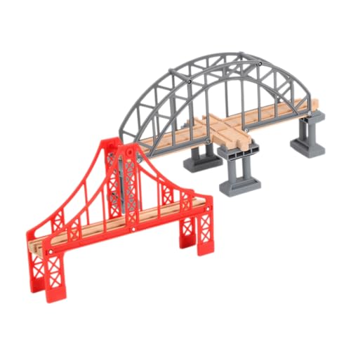NAMOARLY Train Bridge Model Railway Accessories o Scale Sturdy Plastic Fun for Parties Families
