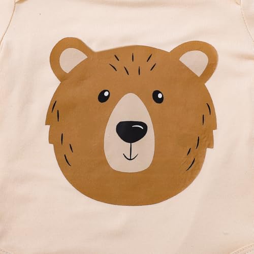 YWFSHOP Newborn Baby Boys Clothes Outfits Funny Pattern Romper Pants Set Infant Unisex Baby Clothing 12Pcs