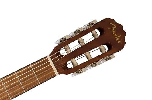 Fender Classic Design CN-25 Nylonsaiten, Walnuss-Griffbrett, klassische Akustikgitarre, Natur