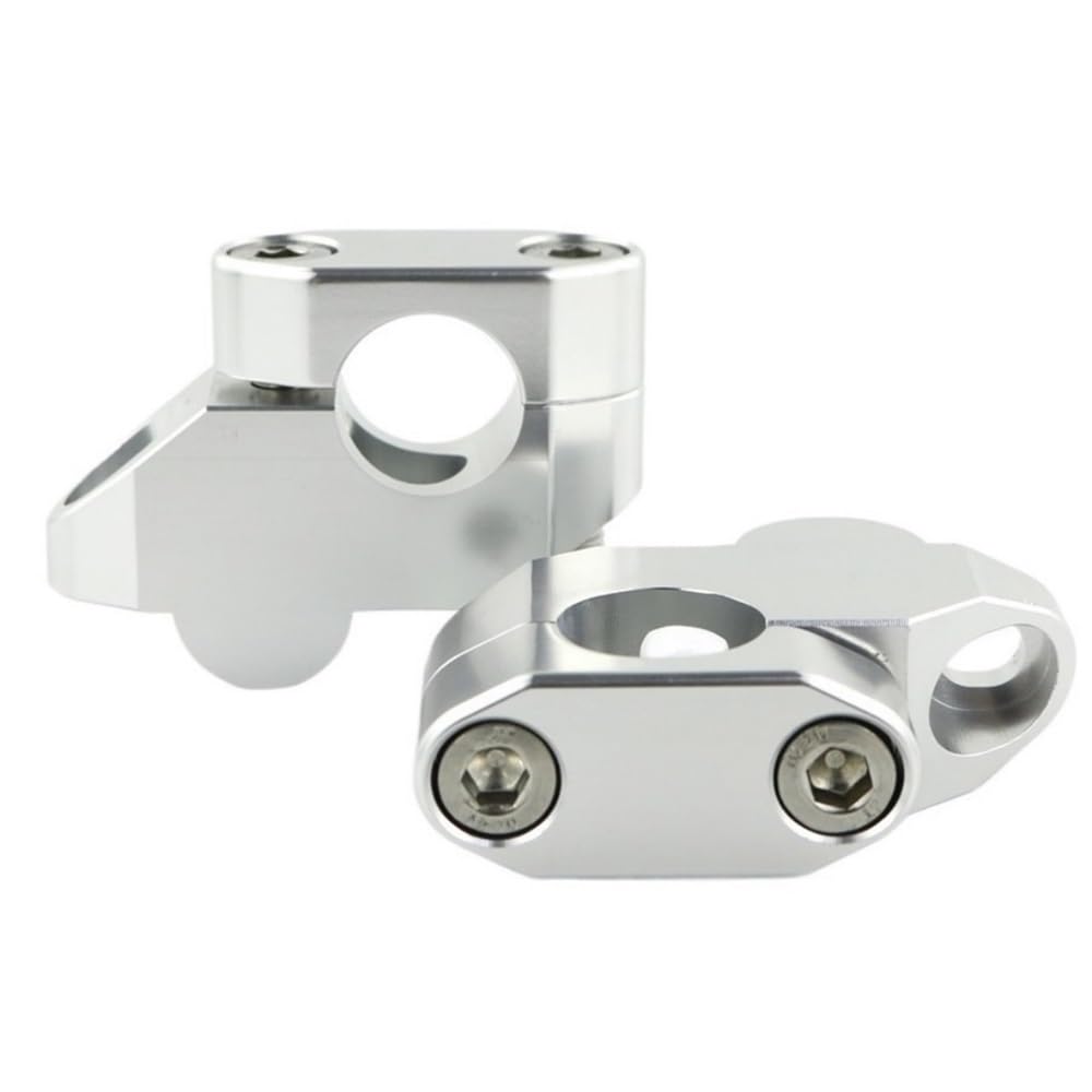 Rehausseur Guidon Moto pour FZ6 pour Fazer FZS 600 2004 2005 2006 2007 2008 2009 Moto 22mm Guidon Montage Risers Extension Partie Déplacée
