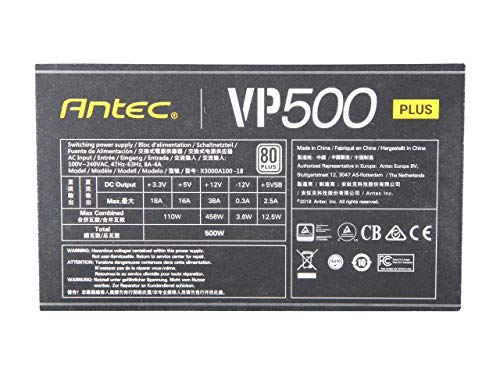 Build My PC, PC Builder, Antec VP500 PLUS