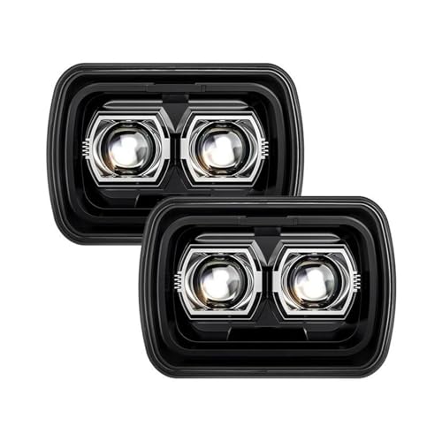 Feux de croisement LED 7x6 Patrol Y60, la clarté nocturne idéale pour le tout-terrain