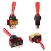 Gebildet 6pcs Conmutador de Palanca el Plastico 20A 12VDC,Interruptor de Palanca 2...